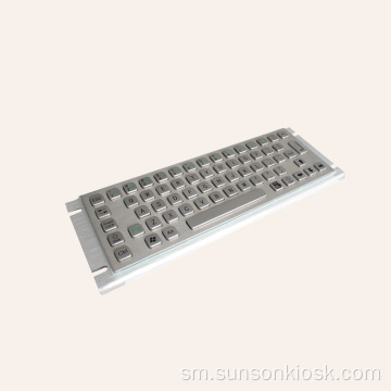 Braille Metalic Keyboard mo Faʻamatalaga Kiosk